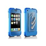 DLO Jam Jacket with Cable Management for iPhone 1G (Cobalt Blue)
