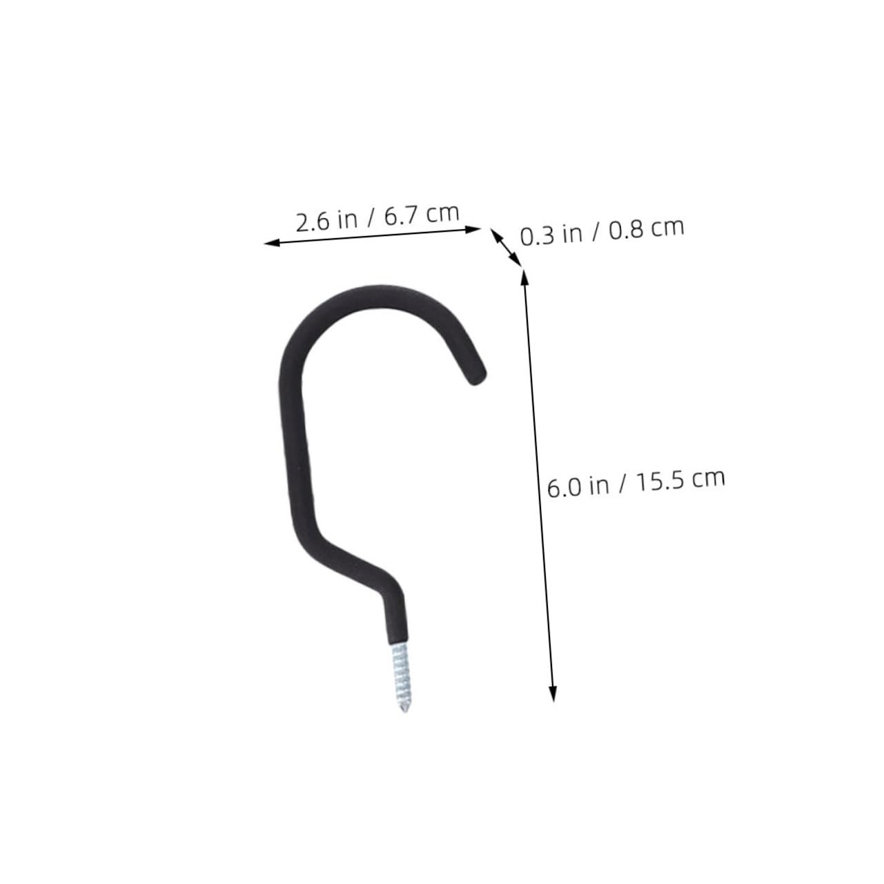 JECOMPRIS 10Pcs Wall Mounted Bicycle Storage Hooks Bike Hangers for Garage Organization Space Saving Design for Home Garden and Warehouse Use
