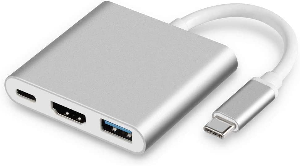 WiredCom® 3 in 1 Type C USB Hub Plus, HD 4K HDMI with PD Charging, USB 3.0, Compact Extension Adapter, Aluminum Case, [Compatible with MacBook Pro Dell XPS Surface Pro Pixel EliteBook ThinkPad]-picture-25