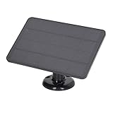 FTVOGUE Solarpanel, Wasserdichte Photovoltaik-Solarstromversorgung mit 4 W und 5 V für Wohnmobile und Netzunabhängige Anwendungen