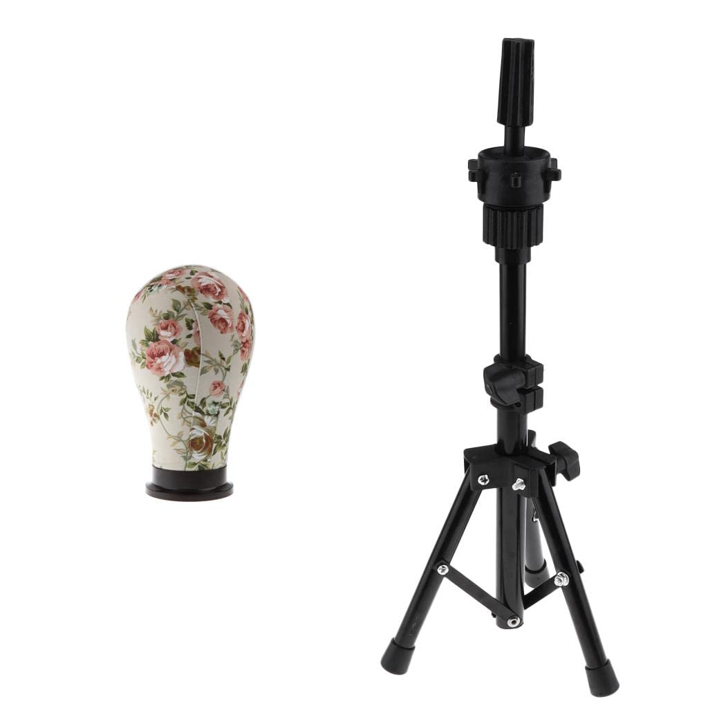 Bnf® 22” Adjustable Wig Making Canvas Block Mannequin Head Model + Tripod Holder Health & Beauty Salon & Spa Equipment Hair & Makeup Mannequins Bnf® 22” Adjustable Wig Making Canvas Block Mannequin Head Model + Tripod Holder Health & Beauty Salon & Spa Equipment Hair & Makeup Mannequins