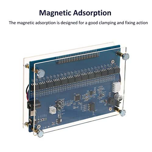 Jiangtao Detector de tensão de bateria de lítio série 24 com defletor de acrílico, ferramenta de rep