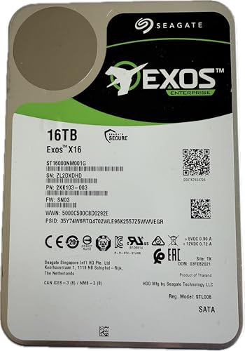 Suitable for ST16000NM001G 16TB X16 512e 6Gb 3.5 SATA Enterprise-Grade Hard Drive Brand
