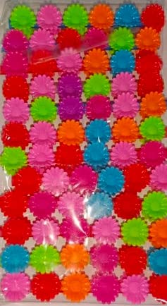 72 Pcs Mini Baby Girl Mini Hair Claw Clips Mini Girls Flower Design Hair Claw Clips Girls hair pin hair accessories teen kids toodler hair clips for girls children women GIRLS HAIR SMALL MINI CATCHER