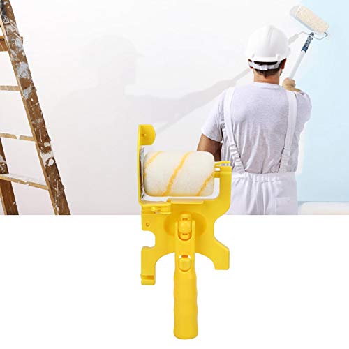 Lot de 2 rouleaux de peinture avec rouleau de garniture - 30 x 12 x 6,4 cm - Idéal pour la séparation des couleurs, application facile, outils de peinture pour projets de bricolage sans effort