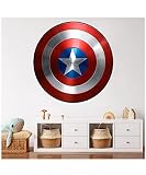 Captain America Shield Superhero Wall Decal. Captain America Shield Nursery Decor. Captain America F