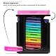 Foubiss Tablettenbox 7 Tage – BPA-frei – 4 Fächer täglich – Pillendose für unterwegs – Medikamentenbox für morgens, mittags, abends, nachts – seniorenfreundlich