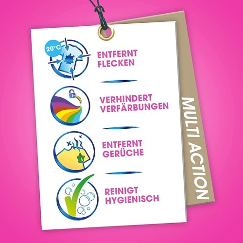 Vanish Oxi Action Wäsche Booster und Powerweiss Sparpack - Powerweiss Wäsche-Booster für weiße Wäsche & Wäsche-Booster für bunte Wäsche - 2 x 1,65 Kg