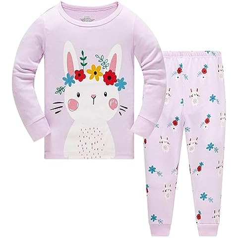 TEDD Girls Unicorn Cotton Pyjamas Set Cover