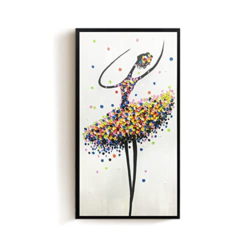 Peinture diamant 5d complet de format XXL 60x120cm idéal pour broderie diamant danseuse