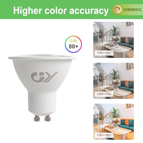 GU10 LED Dimmbar Kaltweiß 4,9W 790 Lumen für verschiedene Anwendungen
