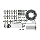 Vego Garden Irrigation Kit - Drip Irrigation System for Raised Garden Beds, Efficient Watering Solution for Vegetables, Flowers, and Plants, Easy DIY Installation (Large)
