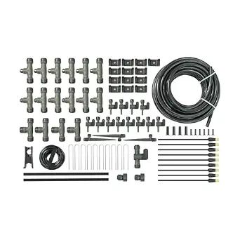 Vego Garden Irrigation Kit - Drip Irrigation System for Raised Garden Beds, Efficient Watering Solution for Vegetables, Flowers, and Plants, Easy DIY Installation (Large)