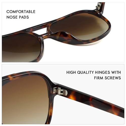 Retro Trendy Square Aviator Sunglasses Womens Mens 70s Classic Vintage Oversized Sun Glasses AR821743