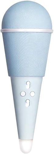 Electz Drahtloses Mikrofon Karaoke  tragbarer Handheld-Karaoke-Player fA r Apple iPhone Android Smartphone oder PC  Home-KTV-Partyparty Muisc  der jederzeit singt Blue