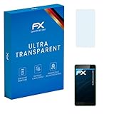 atFoliX Schutzfolie kompatibel mit Microsoft Lumia 535 Folie, ultraklare FX Bildschirmschutzfolie (3X)