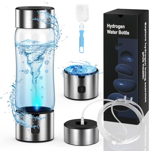 Hydrogen Water Bottle Generator – Produces Hydrogen Water Alternative to Hydrogen Water...