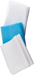 CORHAD 1 Conjunto 2 Máscara De Pano Não Tecido Tecido De Polipropileno Cobertura Facial Tecido Material De Máscara De Gaze De Primeiros Socorros DIY Máscara Descartável DIY Máscara Gaze