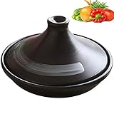 Tagine Pot Original Moroccan, Hand Made Cooking Pot 100% Lead Free Safe For Cooking And Stew Cassero