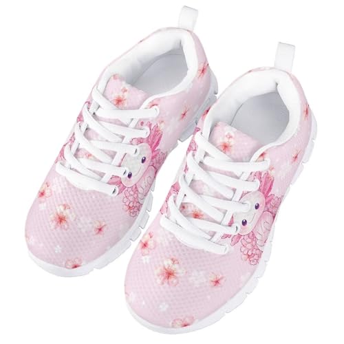 Yzaoxia Tennis Running Shoes for Girls Kids Sneakers Sport Shoes for School Athletic Walking Footwear Size 11-Size 52