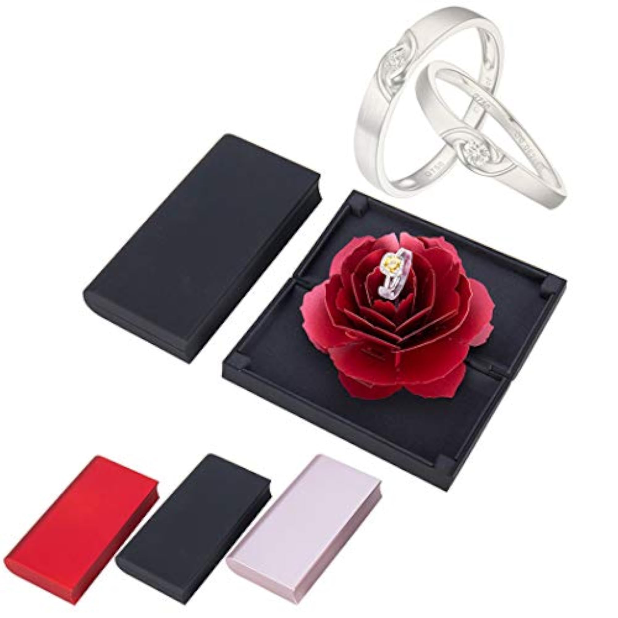 Rotating Ring Box Engagement Ring Box, DIY Gift