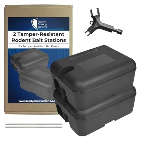 Heavy Duty Pet Safe Rat Bait Stations Cover
