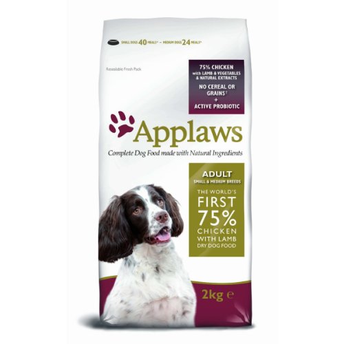Applaws Small/Medium Adult Dog Food Chicken with Lamb, 2 kg