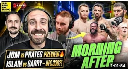 SR Morning After LIVE Can Prates BEAT Islam, UFC 328 Early Preview, Khamzat/Strickland!