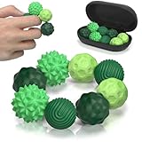 Magnetic Balls Fidget Toys Adults - 8pcs Sensory Attraction Balls Toys with Silicone Shell for to Hands Anxious Mind, Office Desk Fidget Balls for Anxiety Relief,Stocking Stuffers for Teens Girls