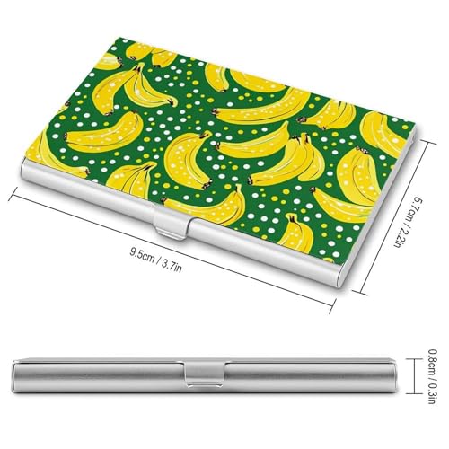 Banana Business Card Case Pocket Card Holder Slim Card Wallet for Men Women2