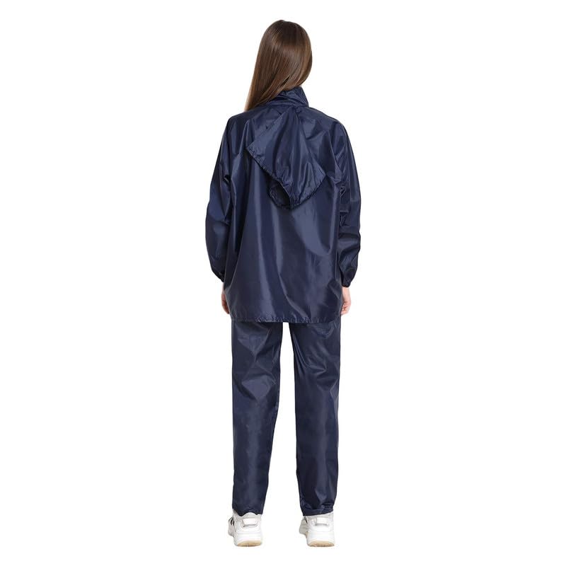 Kolva Lightweight Waterproof Raincoat set of Top & Bottom for Women, with hood (Medium) 2