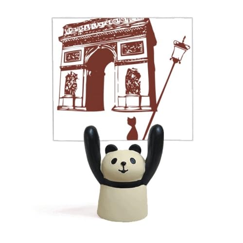 Souvenir de Paris Arc de Triomphe avec panda, petit cadeau de table original
