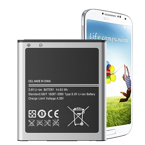 Batería para Samsung Galaxy S4 [3850 mAh] Batería de repuesto de alta capacidad para Galaxy S4, AT&T I337, Verizon I545, Sprint L720, T Mobile M919, R970, I9500, I9505, I9506