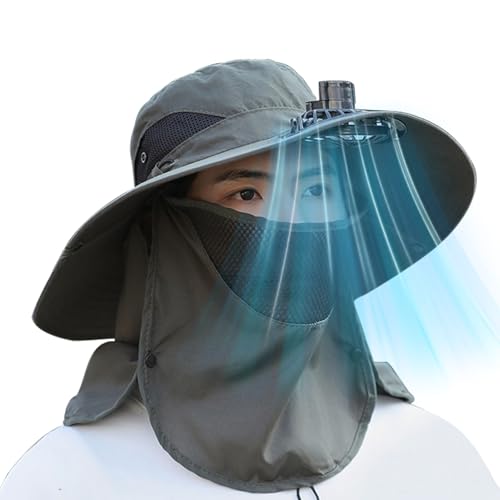 Protection contre les UV avec ce chapeau de pêche ventilé pour sport et alpinisme