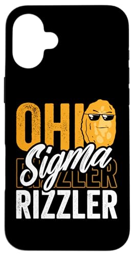 Carcasa para iPhone 16 Plus Ohio Sigma Rizzler Nugget de pollo Comida divertida Rizz