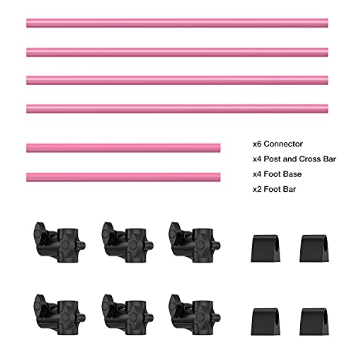 image for Yesker Ballet Barre 4 Feet Portable Ballet Equipment Pink Color for Ki