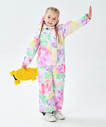 Image of M2C Boys Girls One Piece Snowsuit Winter Warm Ski Coveralls