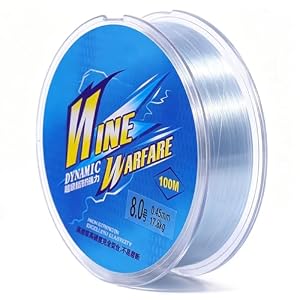 100M Angelschnur Transparent, Klare Nylon-Angelschnur, Starker Spannungsdraht, for Hanging Decorations and Crafts (0.45mm/100M)