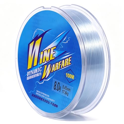 Linea di Pesca Monofilamento, 0,45 mm/100 m Filo di pesca
