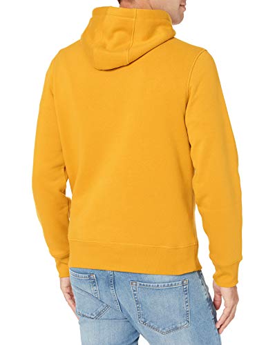 Essentials Men's Hooded Fleece Sweatshirt in Gold #TOP6