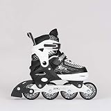 SFR Pulsar, Unisex Kinder Einstellbar Inline Skates Schlittschuhe , Grau (plata), 30.5-34 EU