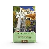 Taste Of The Wild Rocky Mountain Grain-Free Dry Cat Food With Roasted Venison & Smoke-Flavored Salmon 14lb