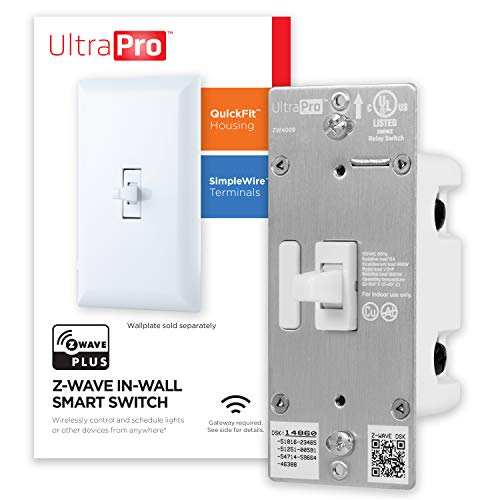 UltraPro Z-Wave Smart Toggle Light Switch main view
