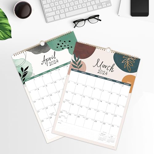 2026 Calendar - 2026 Wall Calendar, JAN 2026 - DEC 2026, 12 Monthly Calendar, 14.6'' x 11.4'', Wall calendar 2026 with Twin-Wire Binding + Hanging Hook + Julian Dates, Calendar for Organizing - Image 3