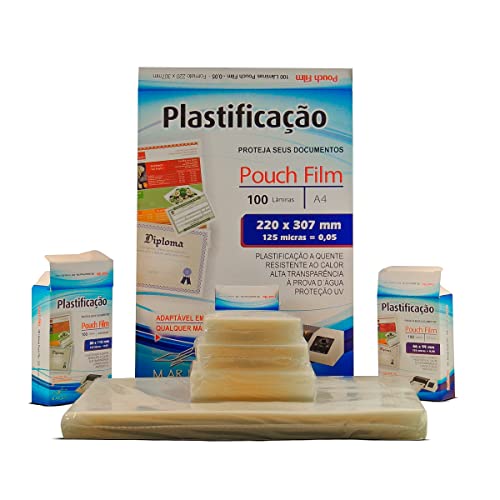 Kit Polaseal 400 unidades 0,05 (Crachá + CPF + RG + A4) 100 de cada