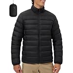 Pioneer Camp Mens Lightweight Packable Puffer Jacket Winter Insulated Puffy Coat Water Repellent Warm Quilted Jackets Travel - Image 2