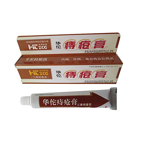 Ungüento de hemorroides UniM, ungüento para tratamiento de síntomas de hemorroides, picor, ardor y alivio de molestias