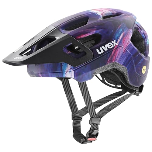 uvex React jr. MIPS - Casque de Bicyclette léger pour Enfants - réglage de la Taille Individuel - système MIPS - Pink Altimeter Matt - 52-56 cm