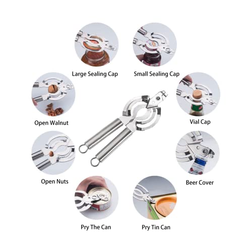 Gtaggee Heavy Duty Bottle And Jar Opener,Gtaggee Stainless Steel Jar Opener For Seniors With Arthritis,Weak Hands,Multi Functional Manual Can Opener For Home thumb #1