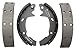 ACDelco Gold 17599R Riveted Rear Drum Brake Shoe Set